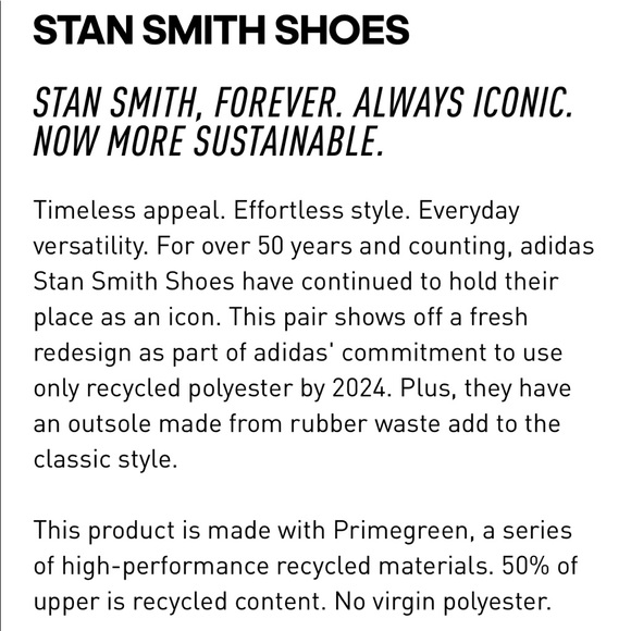 Adidas Stan Smith Shoes - Picture 9 of 10